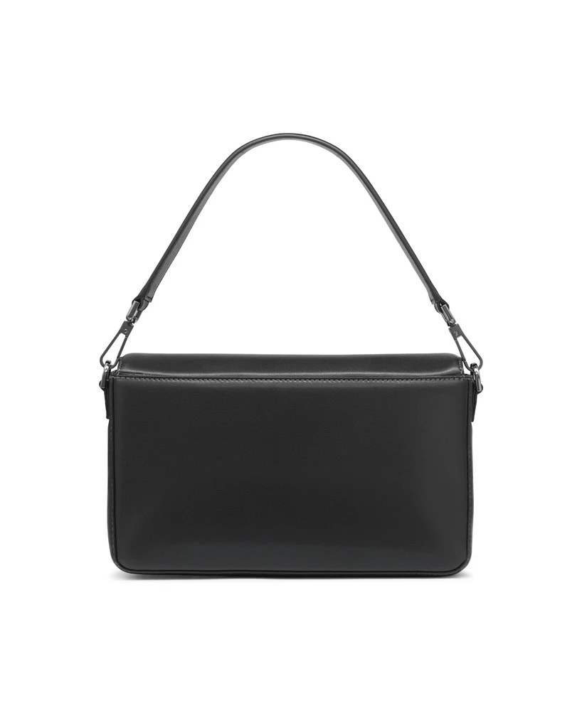 Calvin Klein Mica Flap Convertible Shoulder Bag