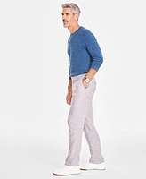 Club Room Men's Linen Cross-Dye Pants, Created for Macy's