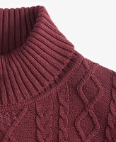 Club Room Men's Chunky Turtleneck Sweater