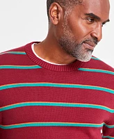 Club Room Men's Prep Stripe Sweater, Created for Macy's