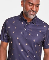 Club Room Men's Golf Move Tech Polo Shirt, Created for Macy's