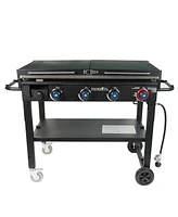 Razor Griddle GGC1643M 37 Inch Outdoor 4 Burner Lp Propane Gas Griddle Grill