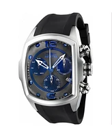 Invicta Men's 6101 Lupah Quartz Chronograph Blue, Gunmetal Dial Watch