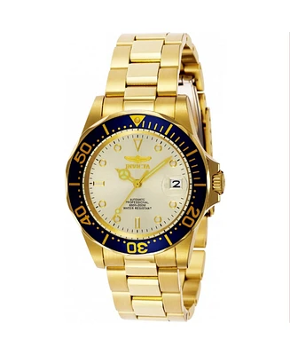 Invicta Men's 9743 Pro Diver Automatic 3 Hand Champagne Dial Watch