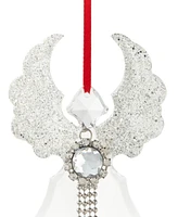 Holiday Lane Jeweled Elegance Embellished Angel Ornament, Created for Macy's