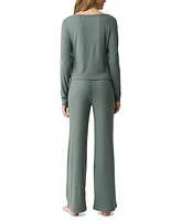 Gap GapBody Women's Ribbed High-Rise Pajama Pants