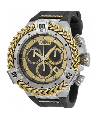 Invicta Men's 35580 Bolt Quartz Chronograph Gold, Black Dial Watch