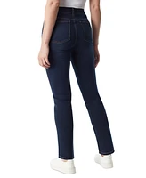 Gloria Vanderbilt Petite Shape Effect Straight Tummy-Control Jeans