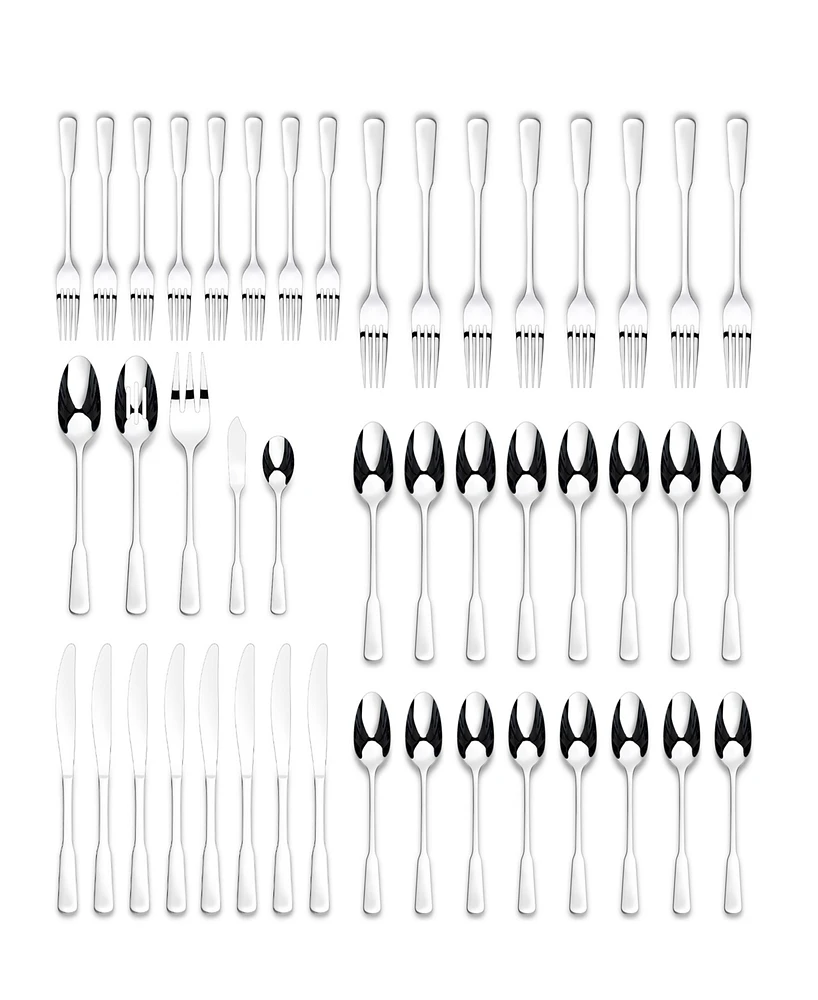 Ornative Yesenia Satin Piece Flatware Set