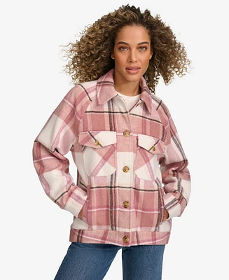 Levi's Women's Wool Blend Shirt Jacket