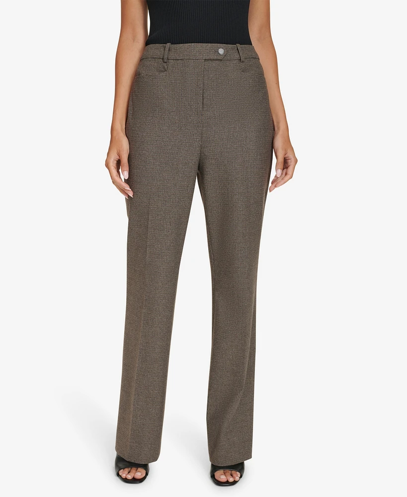 Calvin Klein Women's Houndstooth Pants