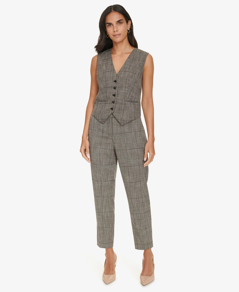 Calvin Klein Women's Houndstooth Ankle Pants