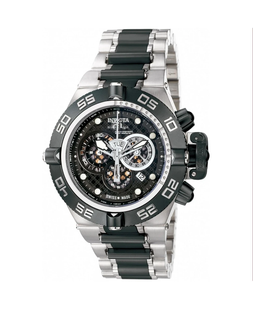 Invicta Men's Subaqua Quartz Chronograph Black Dial Watch