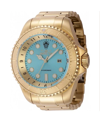 Invicta Men's 37594 Hydromax Quartz 3 Hand Turquoise Dial Watch