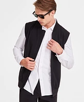 Alfani Men's Alfatech Zipper Vest, Created for Macy's