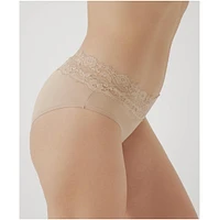 Pact Women's Lace Waist Brief 3-Pack