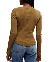 Free People Women's Easy Does It Thermal Top