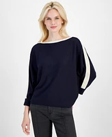 Nautica Jeans Women's Long-Sleeve Dolman Sweater