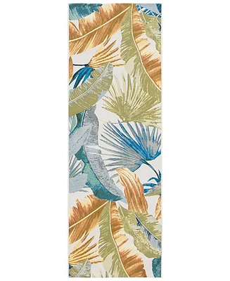 Safavieh Barbados Indoor/Outdoor BAR520C 2'8"x10'5" Runner Area Rug