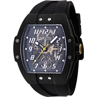 Invicta Men's 44971 Jm Correa Automatic 3 Hand Black, Transparent Dial Watch