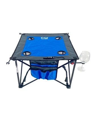 Creative Wagons Wine Series - Adjustable Height Portable Beach Table