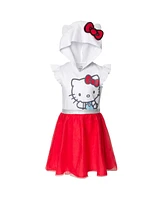 Hello Kitty Girls Mesh Cosplay Tulle Dress to