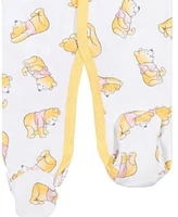 Toy Story Baby Boys Disney Winnie the Pooh Lion King Monsters Inc. Pixar 2 Pack Sleep N' Play Coveralls Newborn to