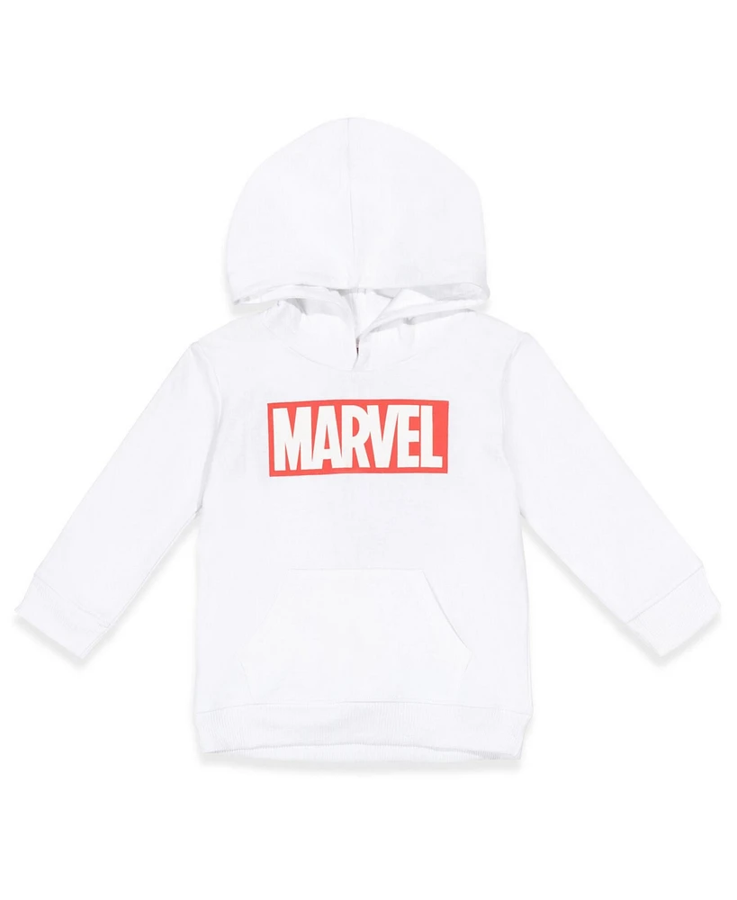 Marvel Toddler Boys Avengers Spider-Man Hulk Fleece Pullover Hoodie to