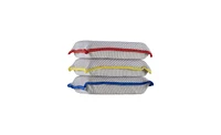 Superio 3-Pack Microfiber Multicolor Kitchen Dishwashing Sponges-Red, Blue, & Yellow