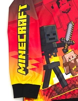 Minecraft Boys Fleece Pullover Hoodie to (4