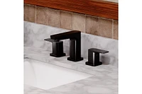 Casainc Drop-In 2-handle Bathroom Faucet with Drain Assembly