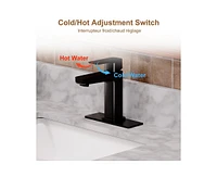 Casainc Drop-In Single-handle Bathroom Faucet with Drain Assembly