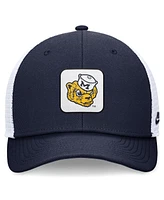 Nike Men's Navy/White Michigan Wolverines Legacy Mascot Trucker Adjustable