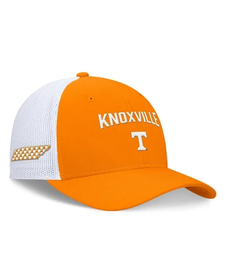 Nike Men's Tennessee Orange/White Tennessee Volunteers Primetime Rise City Trucker Adjustable Hat