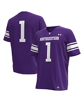 Under Armour Men's 1 Purple Northwestern Wildcats Replica Football Jersey