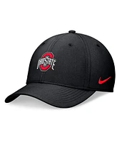 Nike Men's Black Ohio State Buckeyes 2024 On-Field Swoosh Flex Hat