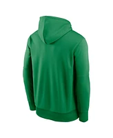 Nike Men's Green Oregon Ducks Football Icon Performance Fleece Pullover Hoodie