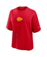 Nike Women's Red Kansas City Chiefs Boxy T-Shirt