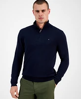 Tommy Hilfiger Men's Quarter-Zip Pullover Knit Sweater