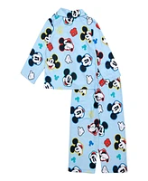 Mickey Mouse Toddler Boy Long Sleeve Collared 2-Piece Set