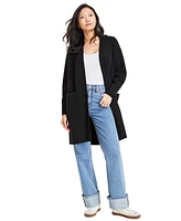 On 34th Women's Open-Front Long-Sleeve Duster Cardigan, Created for Macy's