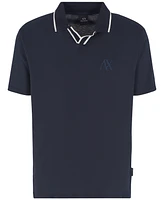 A|X Armani Exchange Men's Tipped Collar Polo Shirt