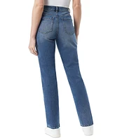 Gloria Vanderbilt Women's Amanda Classic Straight Jeans, Regular, Short & Long