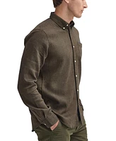 Barbour Men's Buckley Tailored-Fit Herringbone Button-Down Shirt