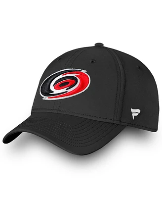 Fanatics Men's Black Carolina Hurricanes Core Elevated Speed Flex Hat