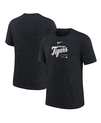 Nike Big Boys and Girls Navy Detroit Tigers Authentic Collection Practice Performance T-Shirt