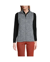 Lands' End Women's School Uniform Sweater Fleece Vest