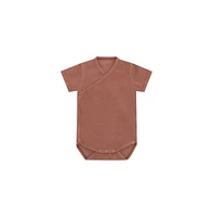 Vild House of Little Baby Ss Organic Cotton Kimono Bodysuit