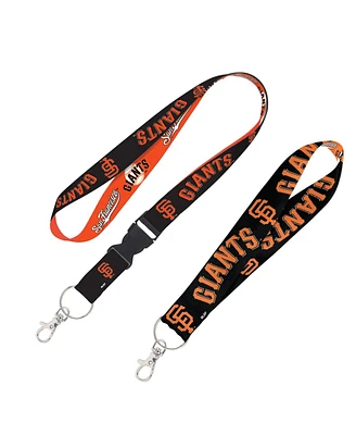 Wincraft San Francisco Giants 2-Pack Lanyard with Detachable Buckle Key Strap Set