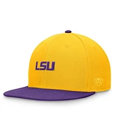 Top of the World Men's Gold/Purple Lsu Tigers Rally Two-Tone Fitted Hat